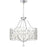 Quoizel Lulu 5 Light Chandelier, Polished Chrome
