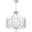 Quoizel Lulu 5 Light Chandelier, Polished Chrome