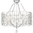 Quoizel Lulu 5 Light Chandelier, Polished Chrome