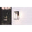 Quoizel Longwood 1 Light Outdoor Lantern, Black/Clear Hammered