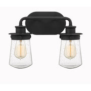 Quoizel Lewiston Bath 2 Light, Grey Ash