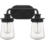 Quoizel Lewiston Bath 2 Light, Grey Ash