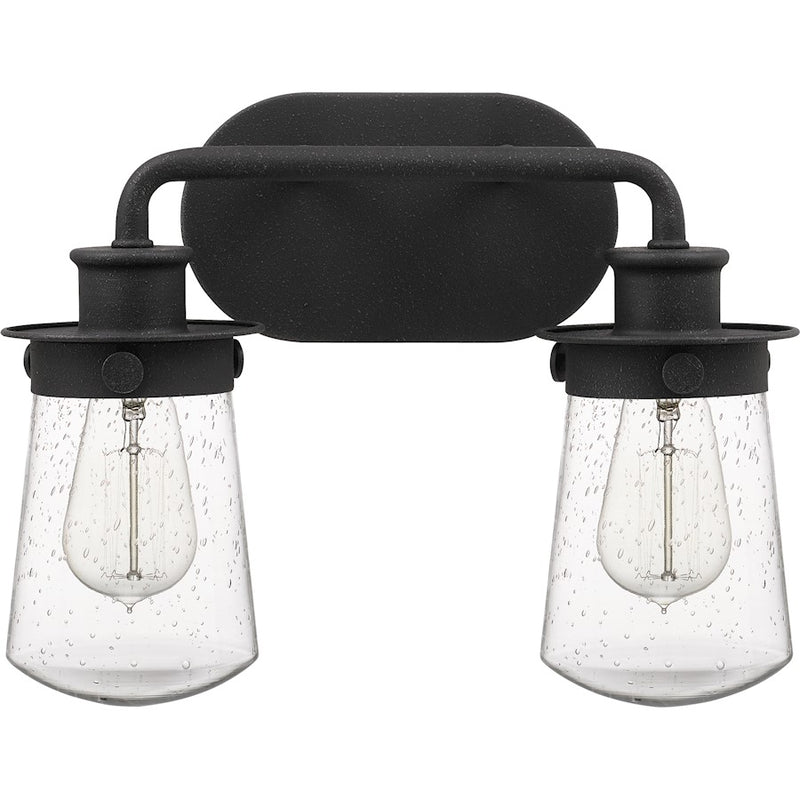 Quoizel Lewiston Bath 2 Light, Grey Ash
