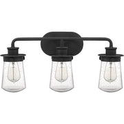 Quoizel Lewiston Bath 3 Light, Grey Ash