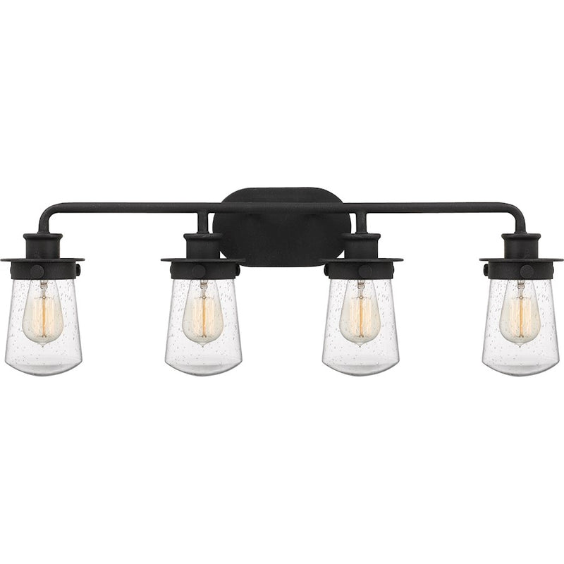 Quoizel Lewiston Bath 4 Light, Grey Ash