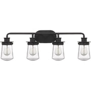 Quoizel Lewiston Bath 4 Light, Grey Ash