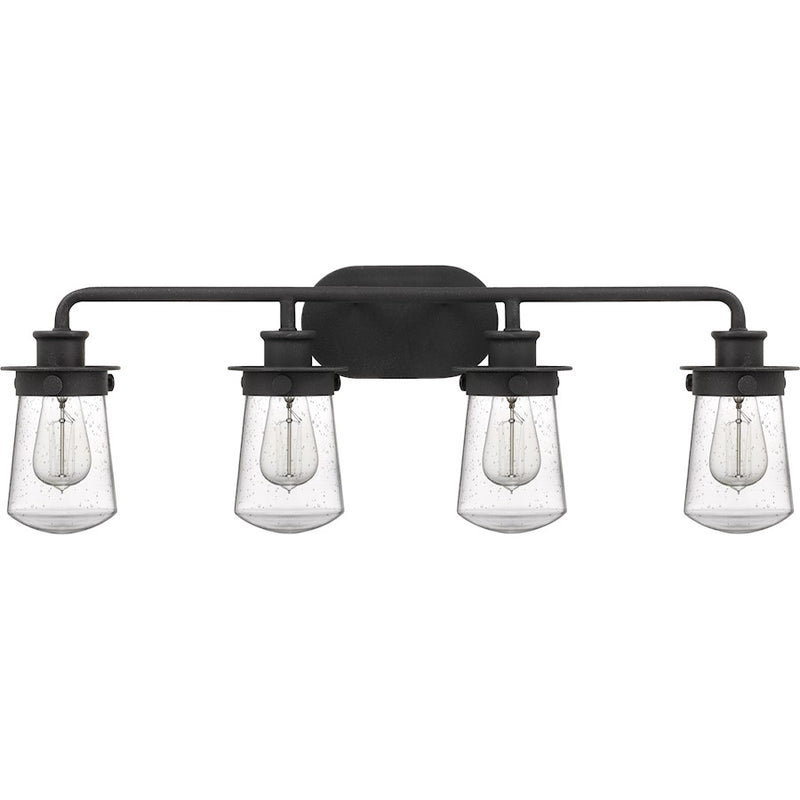 Quoizel Lewiston Bath 4 Light, Grey Ash