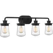 Quoizel Lewiston Bath 4 Light, Grey Ash