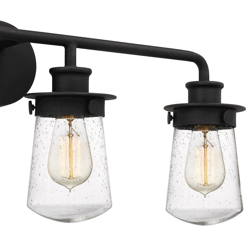 Quoizel Lewiston Bath 4 Light, Grey Ash