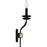 Quoizel Margaret 2 Light Wall Sconce, Matte Black