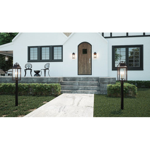 Quoizel Manning Outdoor Wall Lantern, Western Bronze