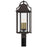 Quoizel Manning 3 Light Outdoor Post Lantern, Western Bronze