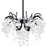 Quoizel Maple 4 Light Pendant, Earth Black