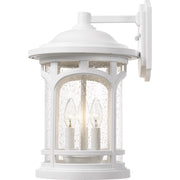 Quoizel Marblehead Outdoor Lantern, Fesco/Clear