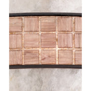 Quoizel Laguna 22in 4-Light Pendant | Naturals Renaissance Copper and Oyster Mica | Dining Room & Kitchen Island | 22 x 22 x 6.5 in | Model MC8420CRC