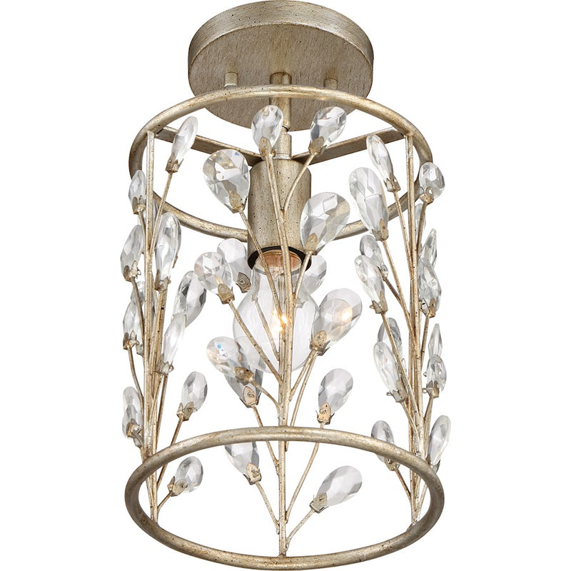 Quoizel Meadow Lane Mini Pendant, Vintage Gold