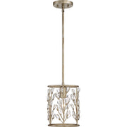 Quoizel Meadow Lane Mini Pendant, Vintage Gold