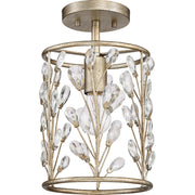 Quoizel Meadow Lane Mini Pendant, Vintage Gold