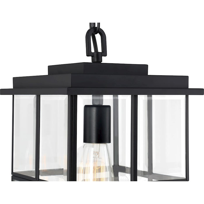Quoizel Mulligan 1 Light 8" Outdoor Lantern, Matte Black
