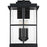 Quoizel Mulligan 3 Light Outdoor Lantern, Matte Black