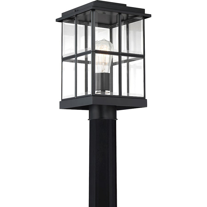 Quoizel Mulligan 1 Light 14" Outdoor Lantern, Matte Black