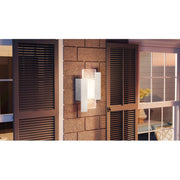 Quoizel Miranda Outdoor Wall Mount, Brushed Aluminum
