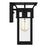 Quoizel Markley 1 Light Outdoor Lantern, Earth Black/Clear