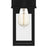 Quoizel Markley 1 Light Outdoor Lantern, Earth Black/Clear