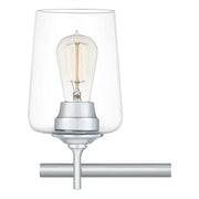 Quoizel Miller 4 Light Bath Vanity, Polished Chrome