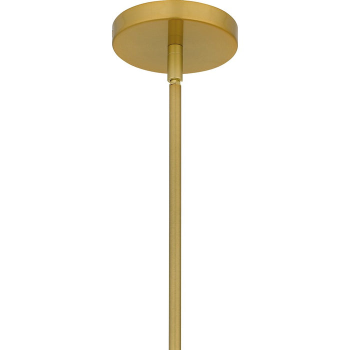 Quoizel Molly 5 Light Chandelier, Brushed Gold