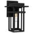 Quoizel Morgan 1-Lt Earth Black Outdoor Wall Lantern - MORG8407EK