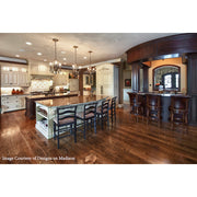 Quoizel Marquette 17in 3-Light Chandelier | Heirloom Steel and Crystal | Dining Room & Foyer | 17 x 17 x 24 in | Model MQ5003HL