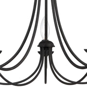 Quoizel Mirren 21in 5-Light Chandelier | Transitional Imperial Bronze Steel | Dining Room & Kitchen Island | 21 x 21 x 18 in | Model MRN5005IB