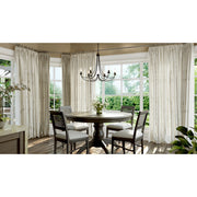 Quoizel Mirren 28in 6-Light Chandelier | Transitional Imperial Bronze Steel | Dining Room & Foyer | 28 x 28 x 23 in | Model MRN5006IB