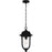 Quoizel Mulberry 1 Light 18" Outdoor Lantern, Black/Clear Seedy