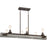 Quoizel Melville Linear 6 Light Chandelier, Iron Gate