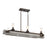 Quoizel Melville Linear 6 Light Chandelier, Iron Gate