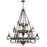Quoizel Noble 18 Light Chandelier, Rustic Black