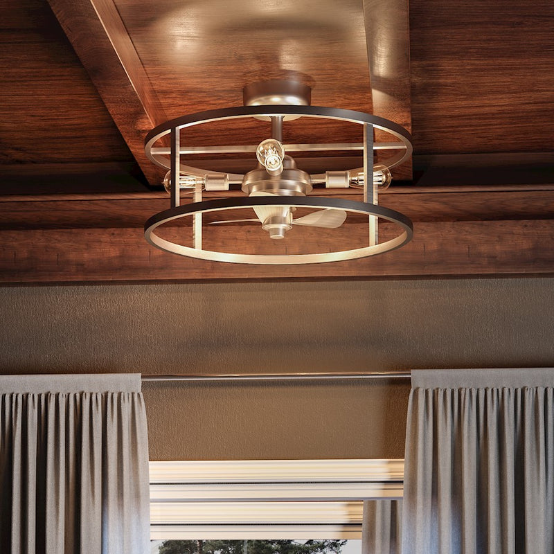 Quoizel New Harbor 5 Light Fandelier