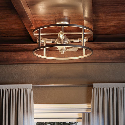 Quoizel New Harbor 5 Light Fandelier