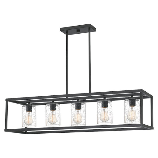 Quoizel New Harbor 5 Light Island Chandelier, Old Bronze