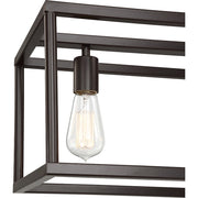Quoizel New Harbor 7 Light Island Chandelier, Western Bronze