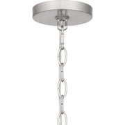 Quoizel Nielson 17in 3-Light Pendant | Transitional Brushed Nickel and Opal Etched Glass | Kitchen Island & Dining Room | Model NIE2817BN