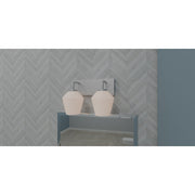 Quoizel Nielson 13.5in 2-Light Vanity Light | Transitional Brushed Nickel and Opal Etched Glass | Bathroom Vanity & Powder Room | Model NIE8613BN