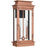 Quoizel Noelle 2 Light 19" Outdoor Wall Lantern, Aged Copper/Glass