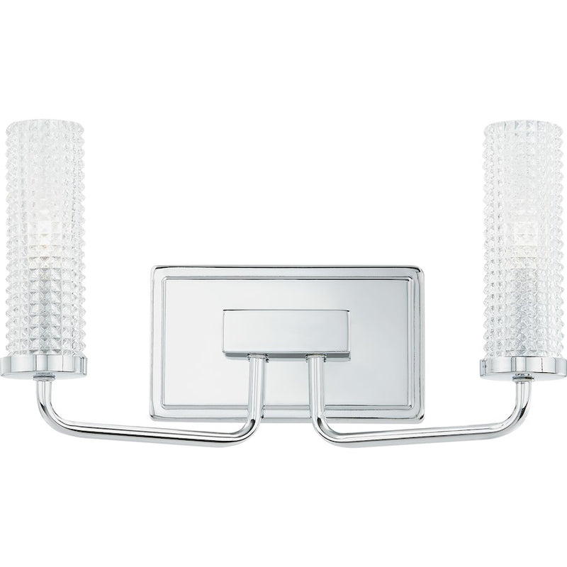 Quoizel Nora Bath Vanity, Polished Chrome