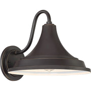 Quoizel Oceanfront 1 Light Large Outdoor Wall Lantern, Bronze