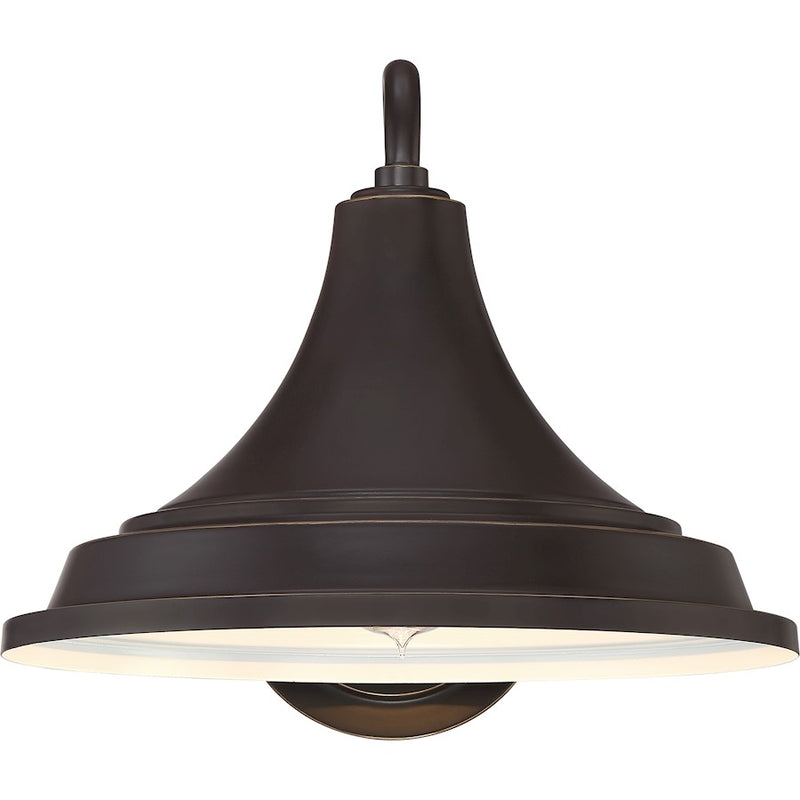 Quoizel Oceanfront 1 Light Large Outdoor Wall Lantern, Bronze