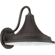 Quoizel Oceanfront 1 Light Large Outdoor Wall Lantern, Bronze