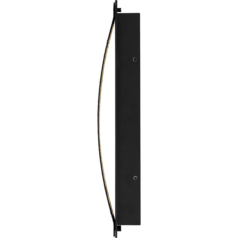 Quoizel Onyx LED 5" Outdoor Lantern, Earth Black